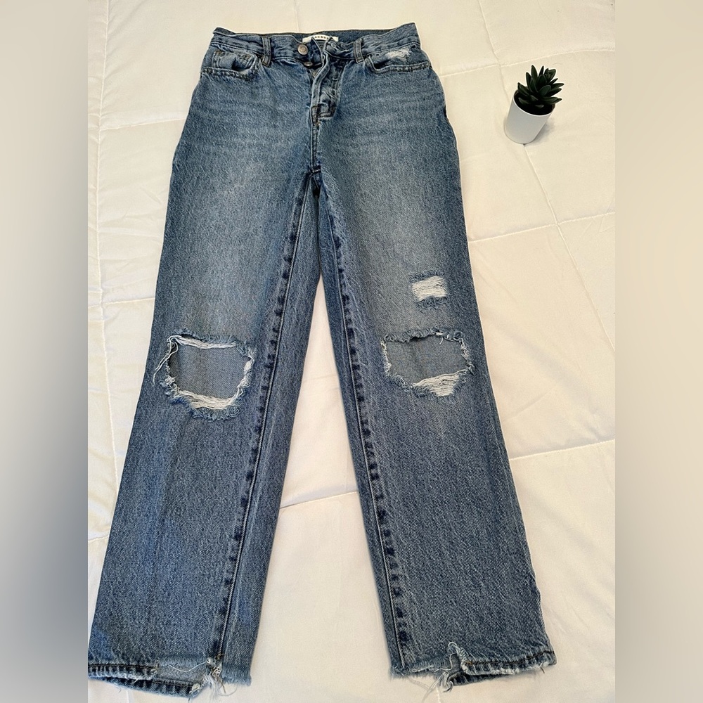 Pacsun high rise straight jeans